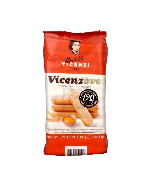VICENZI VICENZOVO LADY FINGER PASTRY BISCUITS 400GM