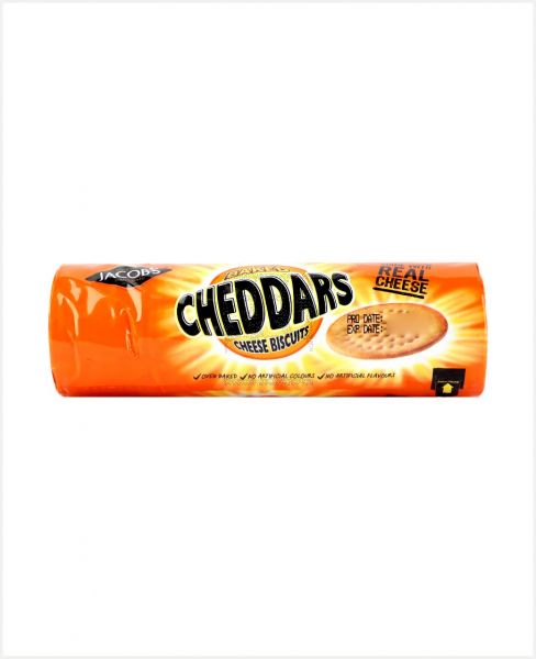 JACOB'S BAKED CHEDDARS CHEESE BISCUITS 150GM