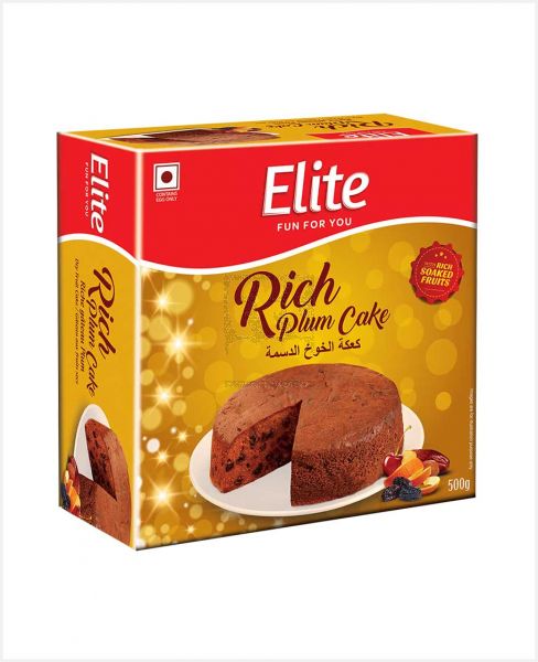 ELITE RICH PLUM CAKE 500GM