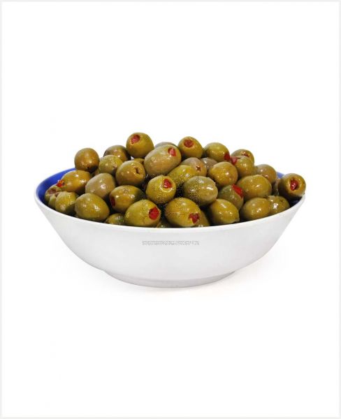 KAANLAR GREEN OLIVES WITH PEPPER