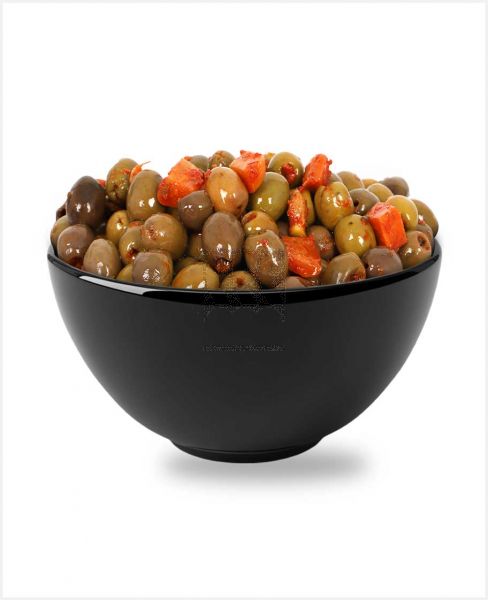 LEBANON GREEN OLIVE WITH VEGETABLES