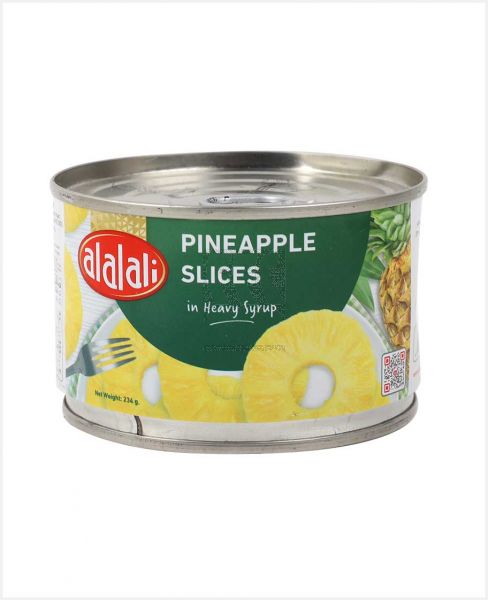 AL ALALI PINEAPPLE SLICES IN HEAVY SYRUP 234GM