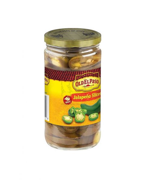 OLD EL PASO HOT JALAPENO SLICE 340GM