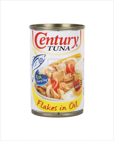 CENTURY TUNA FLAKES IN OIL 155GM