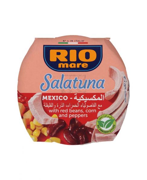 RIO MARE SALATUNA MEXICO RECIPE VEG & TUNA SALAD 160GM