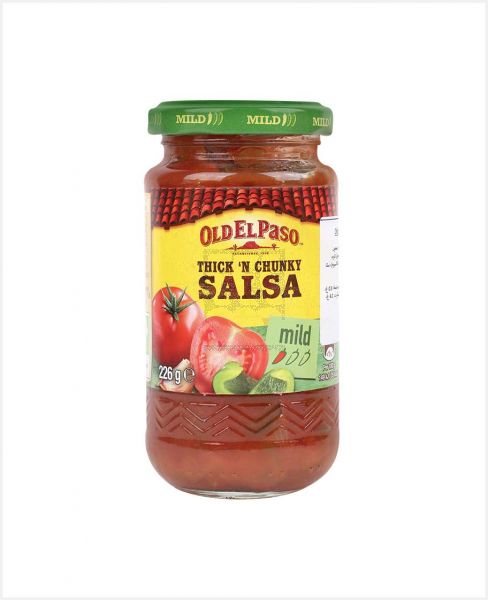 OLD EL PASO THICK 'N CHUNKY SALSA MILD 226/235GM