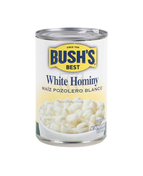 BUSH'S BEST WHITE HOMINY 439GM