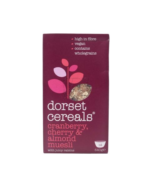DORSET CEREALS SUP C/BERRY CHERRY & ALMOND 540GM