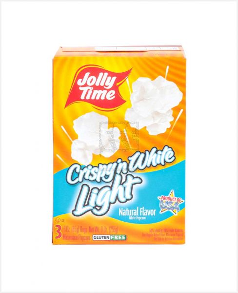 JOLLY TIME POP CORN IN LIGHT CRISPY NATURAL FLAVOR 255GM