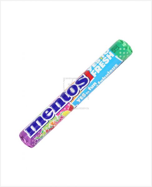 MENTOS RAINBOW CHEWY CANDY 37.5GM