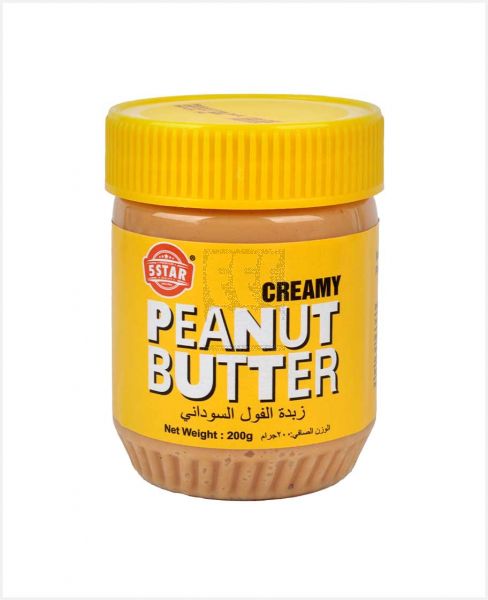 5 Star Peanut Butter 200gm