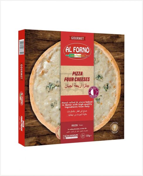 AL FORNO PIZZA FOUR CHEESES 335GM