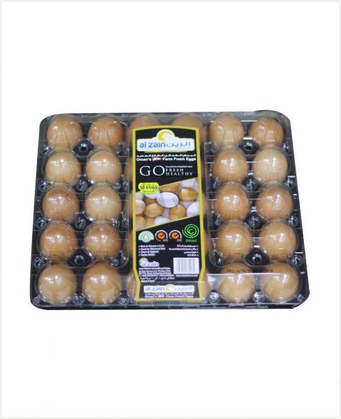 AL ZAIN FARM FRESH BROWN EGGS LARGE 30'S