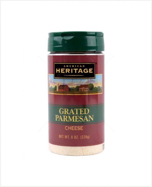 HERITAGE GRATED PARMESAN CHEESE 8OZ/ 226GM