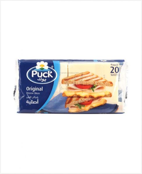 Puck Regular Processed Cheese W/ Veget-Oil 20'S Slices 400gm