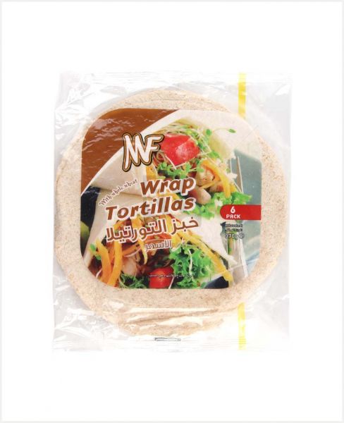 MF WRAP TORTILLAS WITH WHOLE WHEAT 370GM