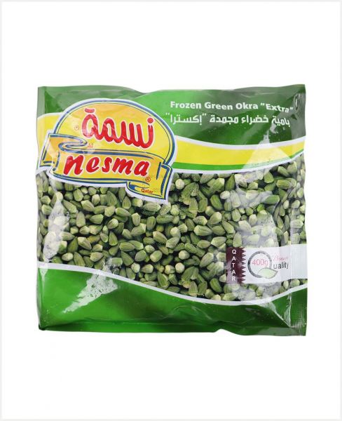 NESMA FROZEN GREEN OKRA EXTRA 400GM