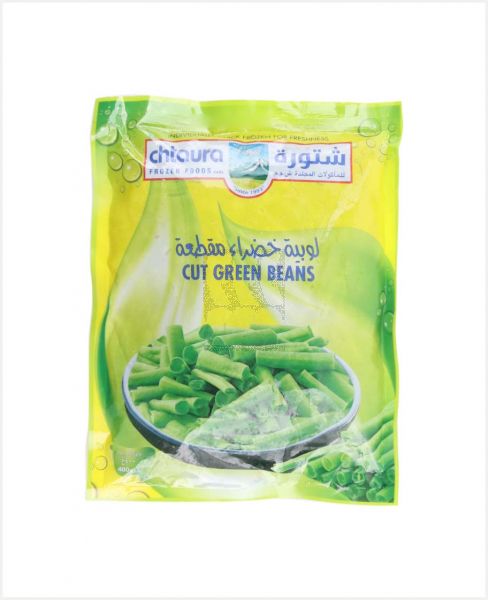 CHTAURA CUT GREEN BEANS (FROZEN) 400GM