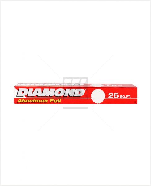 DIAMOND ALUMINIUM FOIL 25SQF