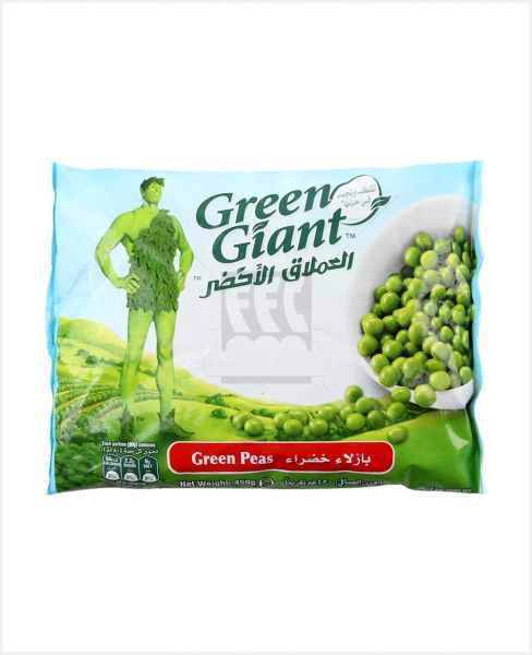GREEN GIANT GREEN PEAS 450GM