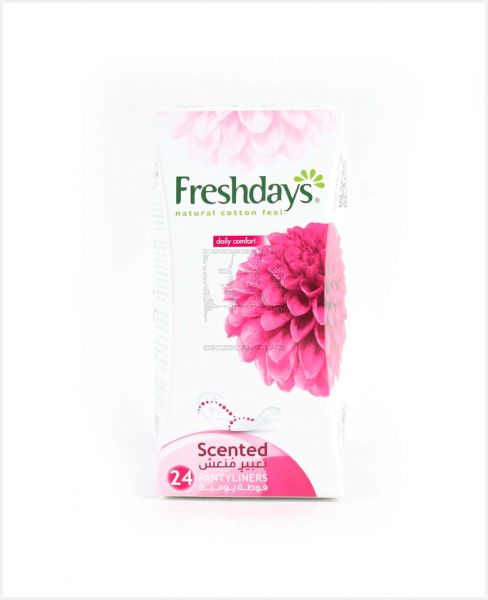 SANITA PRIVATE FRESHDAYS PANTYLINERS NORMAL SCENTED 24PCS