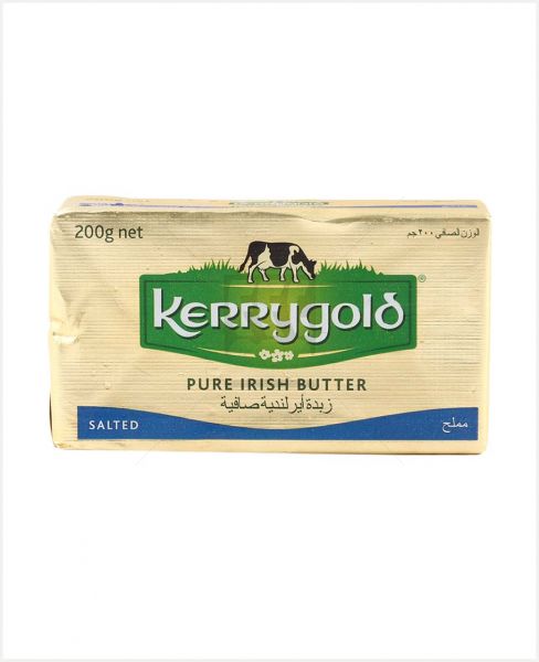 KERRYGOLD SALTED PURE BUTTER 200GM