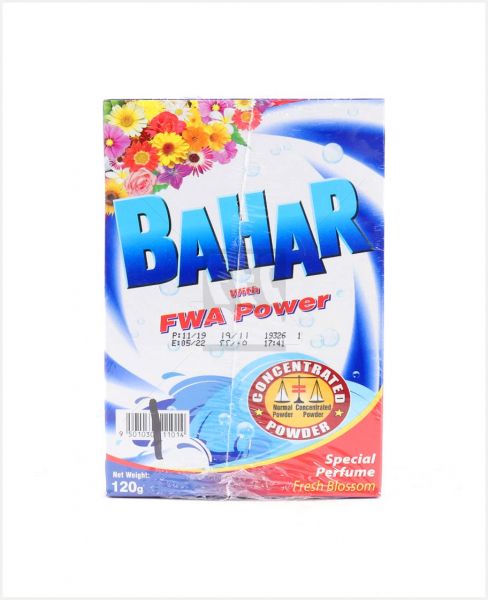 BAHAR WITH FWA POWER  WASHING POWDER 120GM