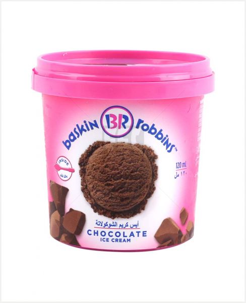 BASKIN ROBBINS CHOCOLATE ICE CREAM 120ML