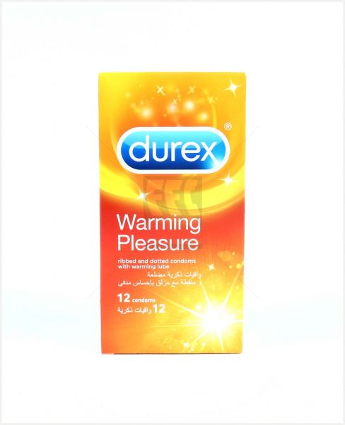DUREX PLEASUREMAX WARMING CONDOMS 12'S