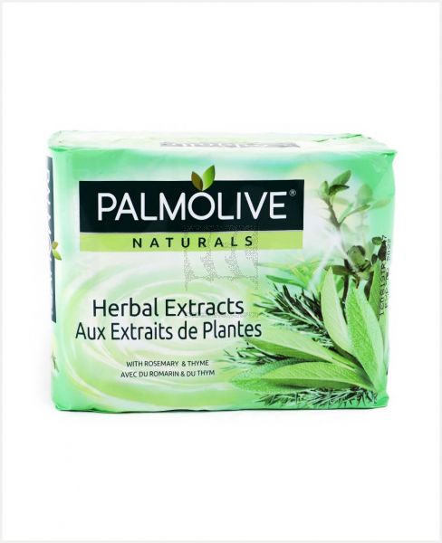 PALMOLIVE NATURALS SOAP HERBAL EXTRACTS ROSEMARY&THYME 90GM
