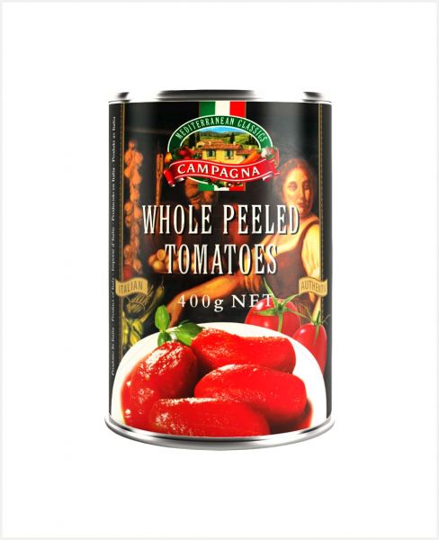 CAMPAGNA WHOLE PEELED TOMATOES 400GM