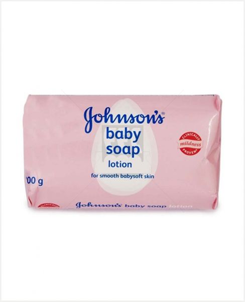 JOHNSON'S BABY SOAP WITH LOTION 100GM