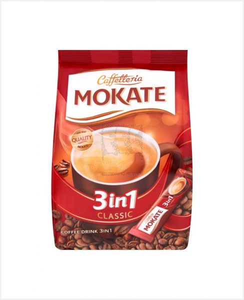 MOKATE 3IN1 CLASSIC COFFEE 24SX17GM 408GM