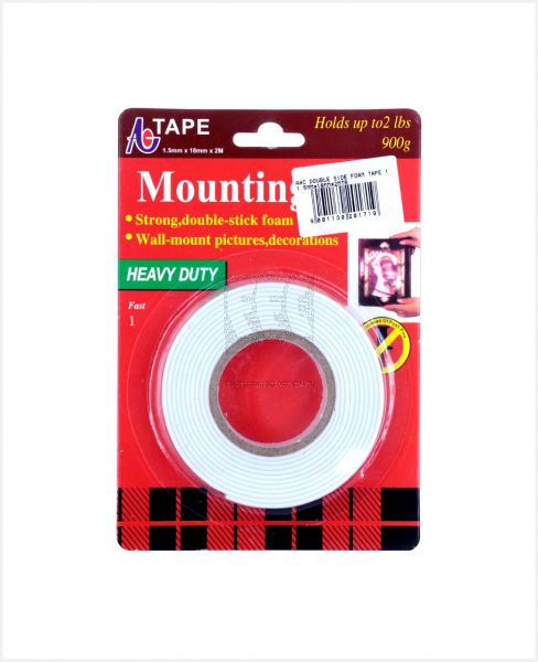 AAC MOUNTING TAPE 1.5MM X 18MM X 2M