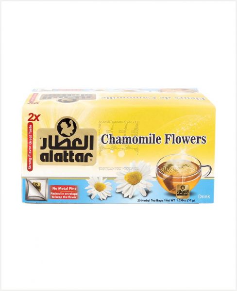 AL ATTAR CHAMOMILE FLOWERS TEA 25 BAGS 37.5GM