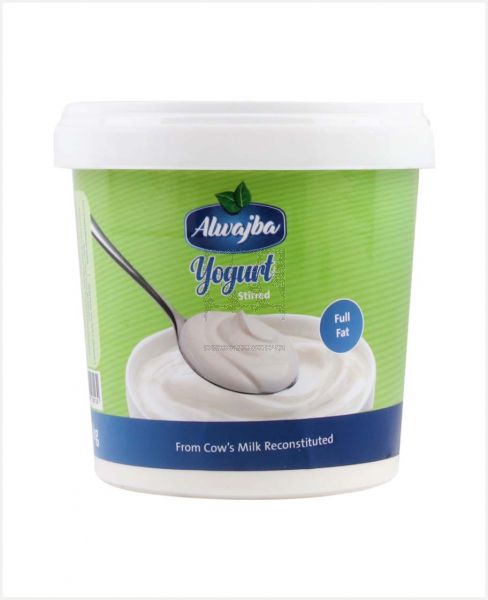 AL WAJBA FF STIRRED YOGURT 1KG