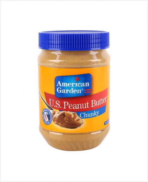 American Garden Chunky Peanut Butter 28oz