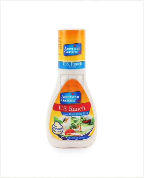 AMERICAN GARDEN CREAMY RANCH DRESSING & DIP 9OZ 267ML