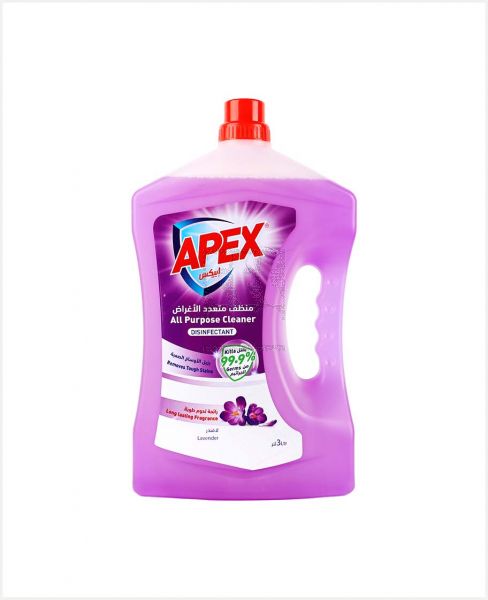 APEX ALL PURPOSE CLEANER LAVENDER 3LTR