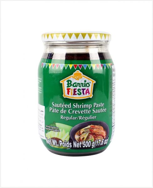 BARRIO FIESTA SAUTEED SHRIMP PASTE REGULAR 500GM
