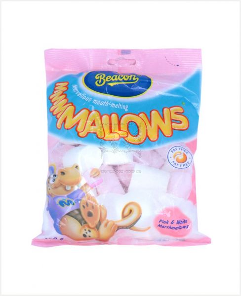 BEACON PINK AND WHITE MARSHMALLOWS 150GM