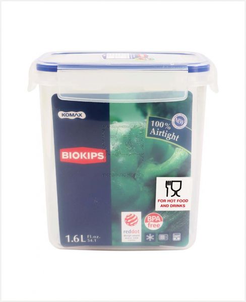 BIOKIPS ANTI BACTERIAL STORAGE CONTAINER #R22 1.6LTR