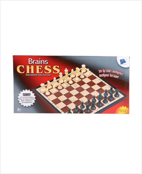 BRAINS MAGNETIC CHESS SET #8808