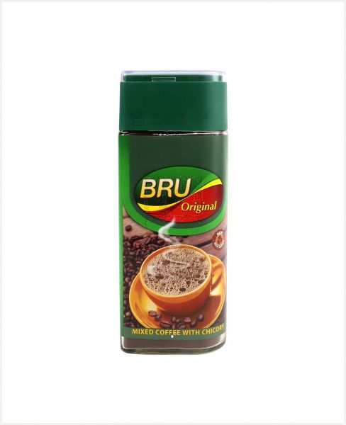 BRU ORIGINAL MIXED COFFEE W/ CHICORY 200GM
