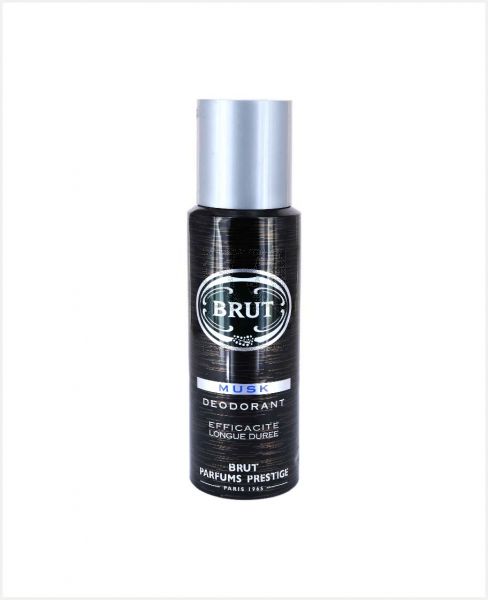 BRUT DEODORANT SPRAY MUSK 200ML