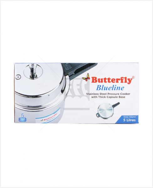 BUTTERFLY STAINLESS STEEL PRESSURE COOKER 5LTR #282451