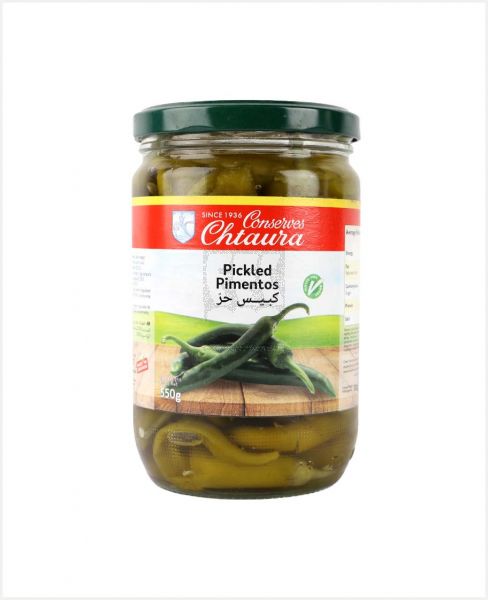 CHTAURA FANCY PICKLED PEPPERS 550GM