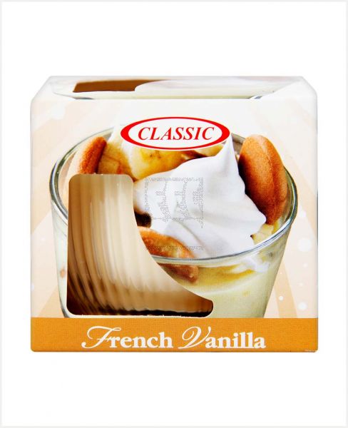 CLASSIC SCENTED CANDLE FRENCH VANILLA 113GM