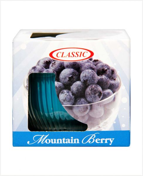 CLASSIC SCENTED CANDLE MOUNTAIN BERRY 113GM