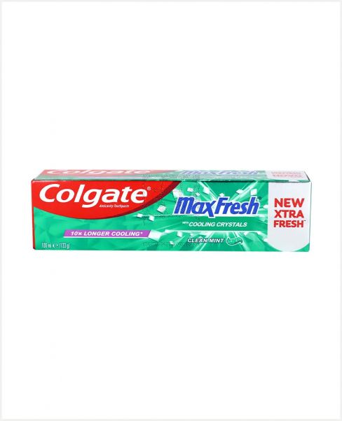 COLGATE MAX FRESH TOOTH PASTE CLEAN MINT 100ML (INDIA)